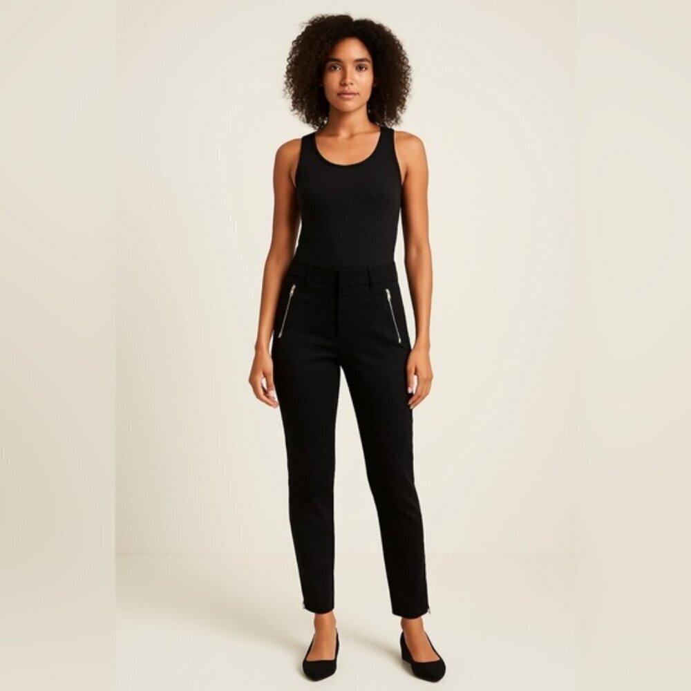 Banana Republic Addison Black Slim Pants - Size 12